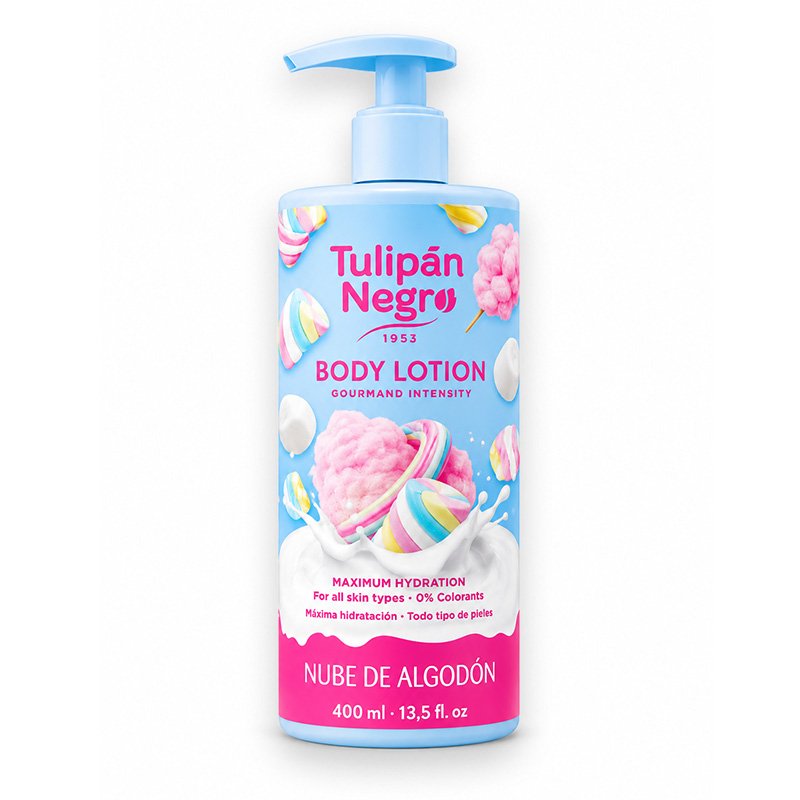TULIPAN NEGRO BODY LOTION NUBE DE ALGODON 400ML