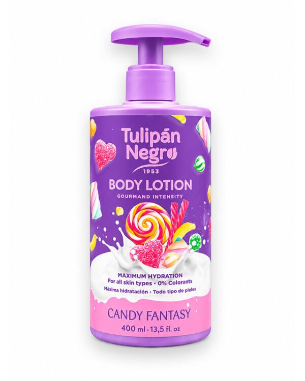 TULIPAN NEGRO BODY LOTION CANDY FANTASY 400ML