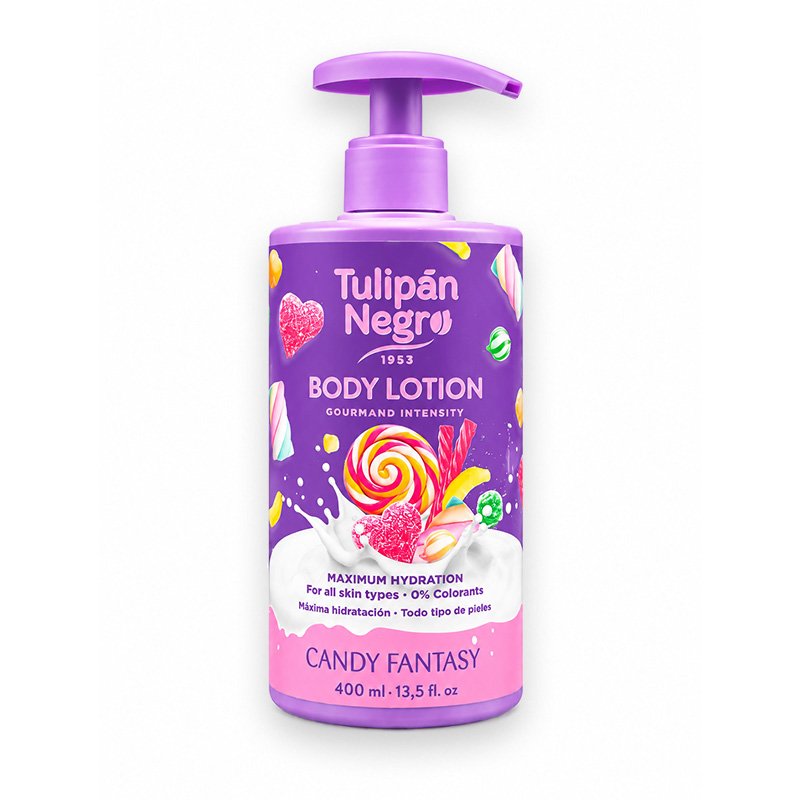 TULIPAN NEGRO BODY LOTION CANDY FANTASY 400ML