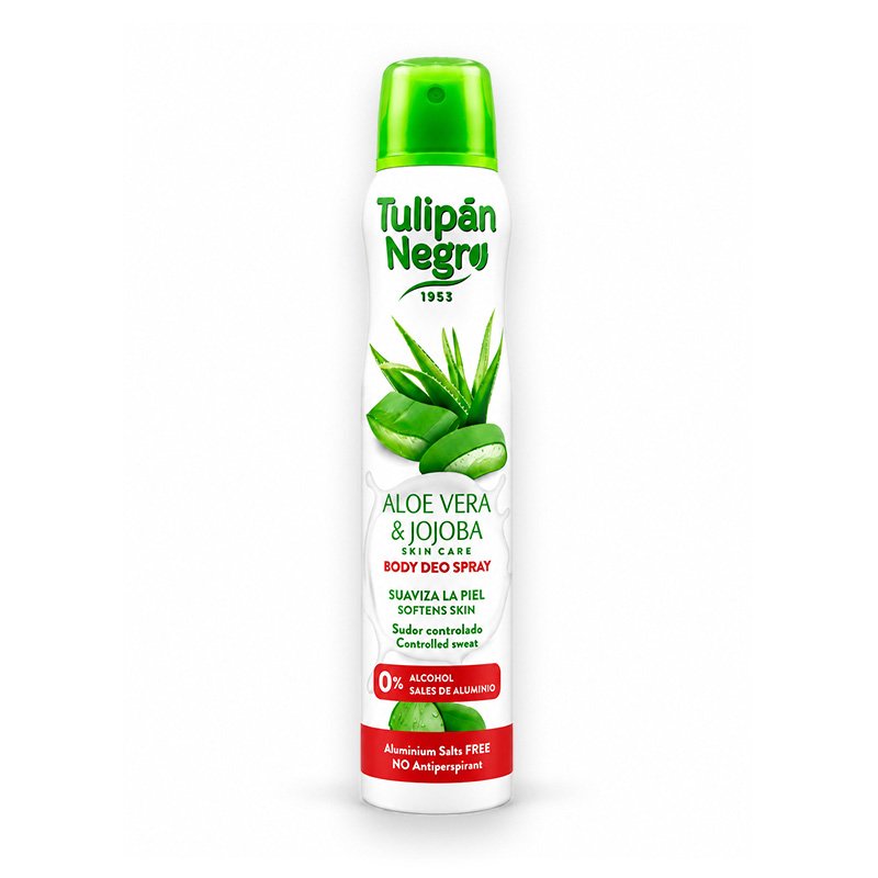 TULIPAN NEGRO DEO ALOE JOJOBA 200ML