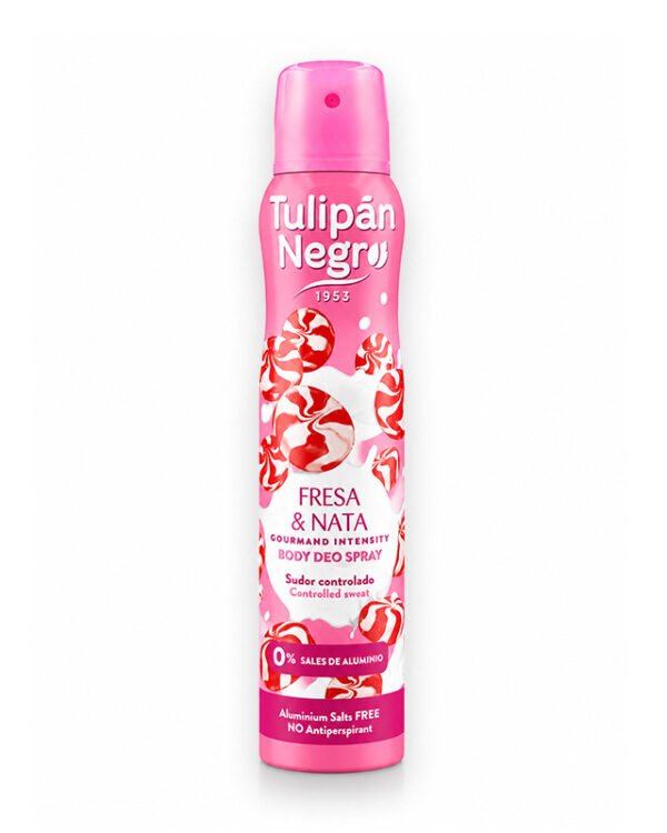 TULIPAN NEGRO DEO FRESA & NATA 200ML