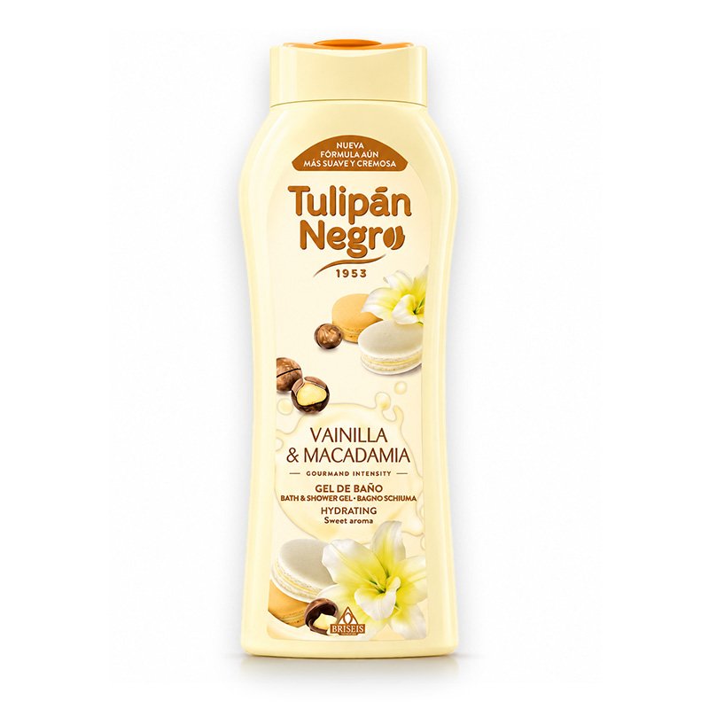 TULIPAN NEGRO GELD VAINILLA & MACADAMIA 650ML