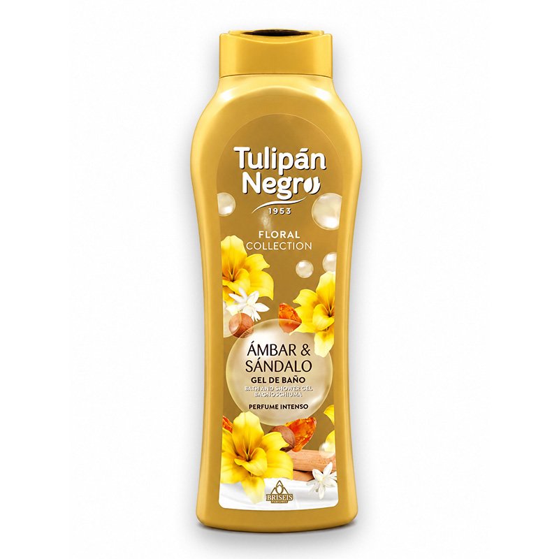 TULIPAN NEGRO GELD AMBAR SANDALO 650ML