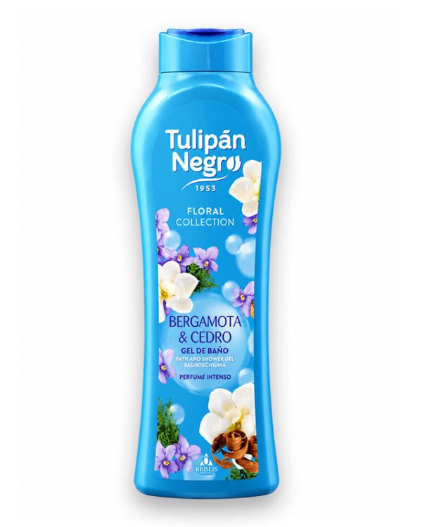 TULIPAN NEGRO GELD BERGAMOTA & CEDRO 650ML