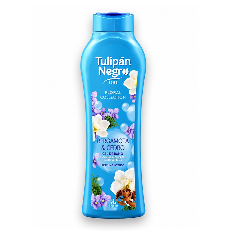 TULIPAN NEGRO GELD BERGAMOTA & CEDRO 650ML