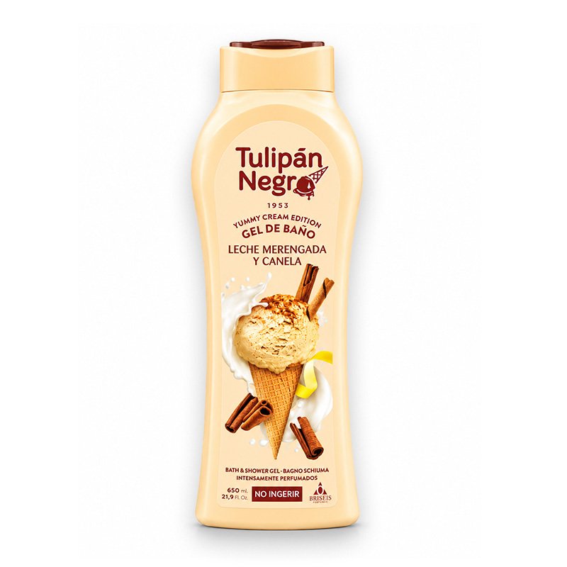 TULIPAN NEGRO GELD LECHE Y CANELA 650ML