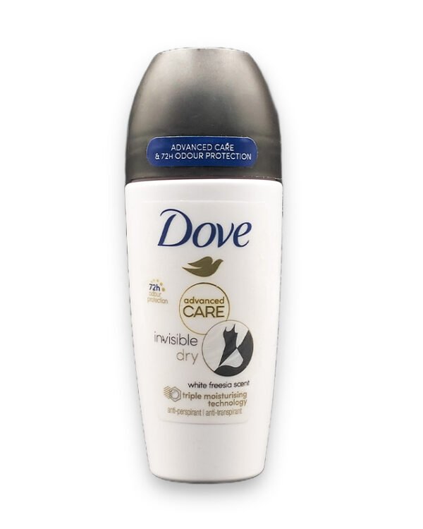 DOVE STICK ROLLON ADVANCED CARE INVISIBLE DRY 50ML