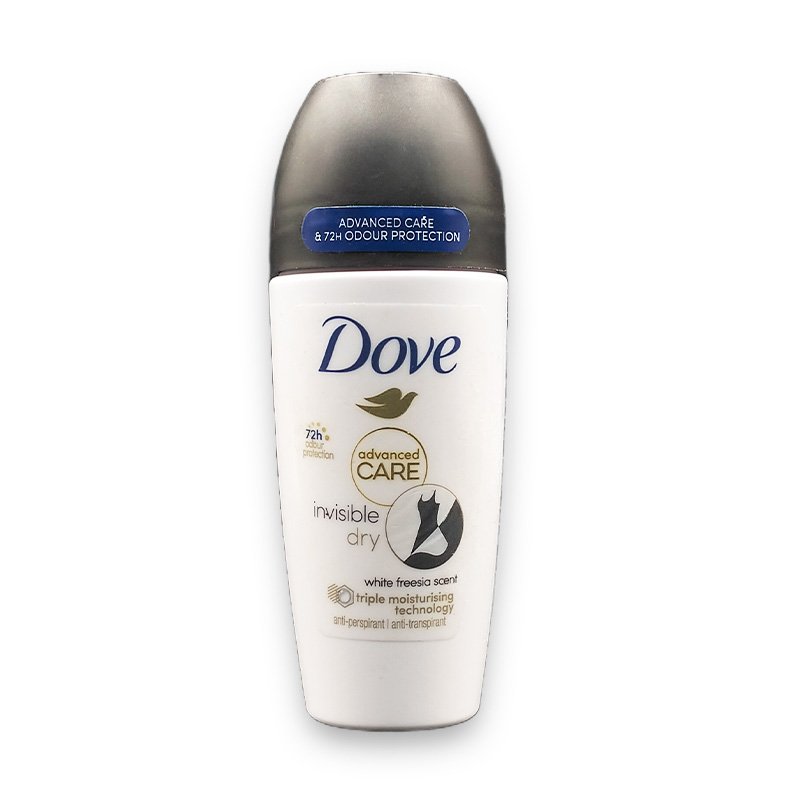 DOVE STICK ROLLON ADVANCED CARE INVISIBLE DRY 50ML