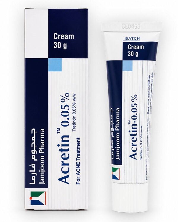 ACRETIN 0.05% TRETINOIN CREAM 30GM