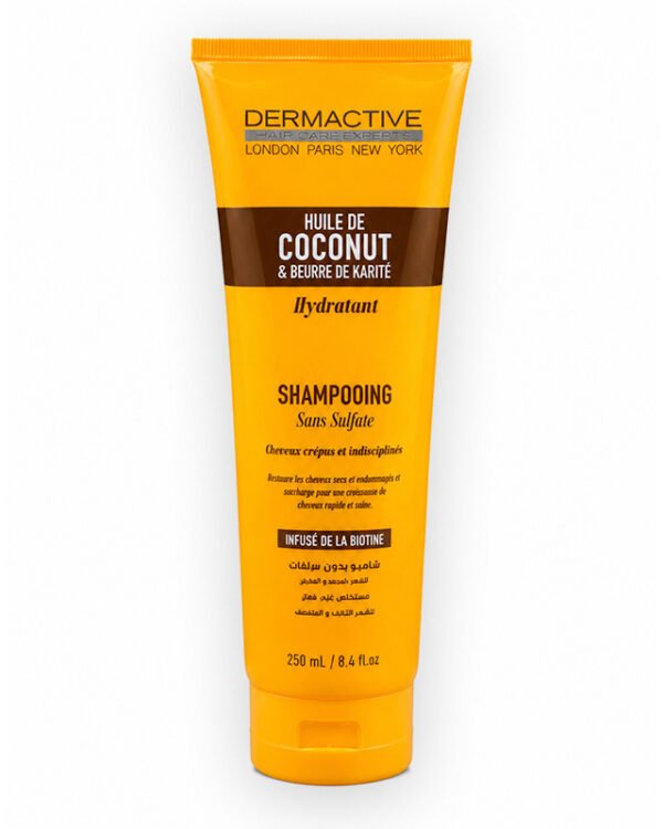 DERMACTIVE SHP SS HUILE DE COCO & KARITE 250ML
