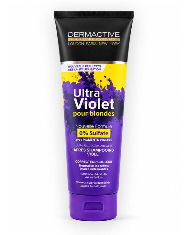 DERMACTIVE ASHP SS ULTRA VIOLET POUR BLONDES 250ML