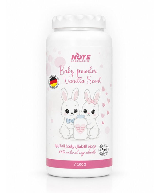 NOYE BABY TALC VANILLE *ROSE* 100G