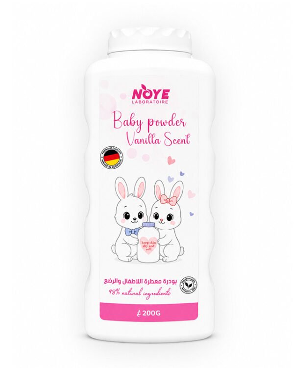 NOYE BABY TALC VANILLE *ROSE* 200G