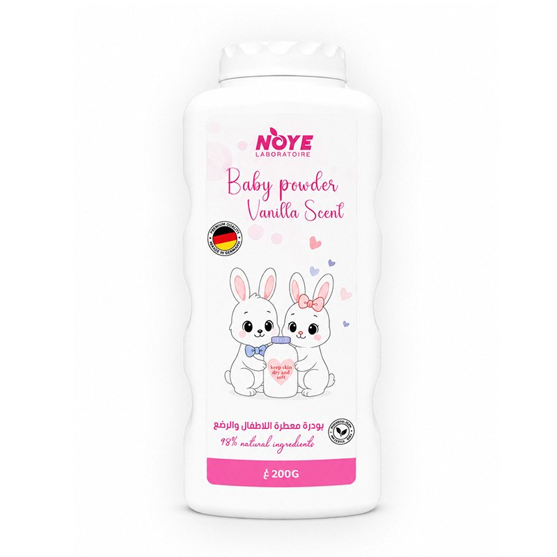 NOYE BABY TALC VANILLE *ROSE* 200G