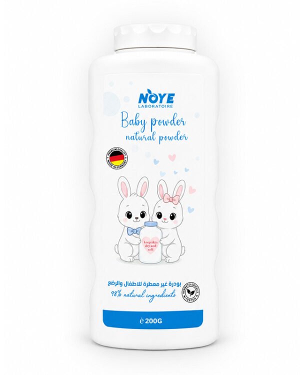 NOYE TALC BEBE NATURAL POWDER *BLEU* 200G