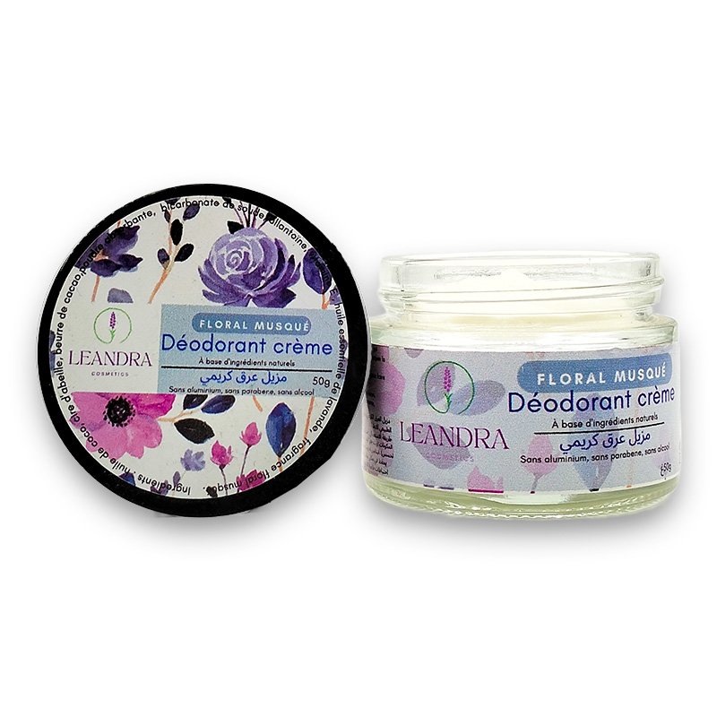 LEANDRA CREME DEO FLORAL MUSQUE 50G