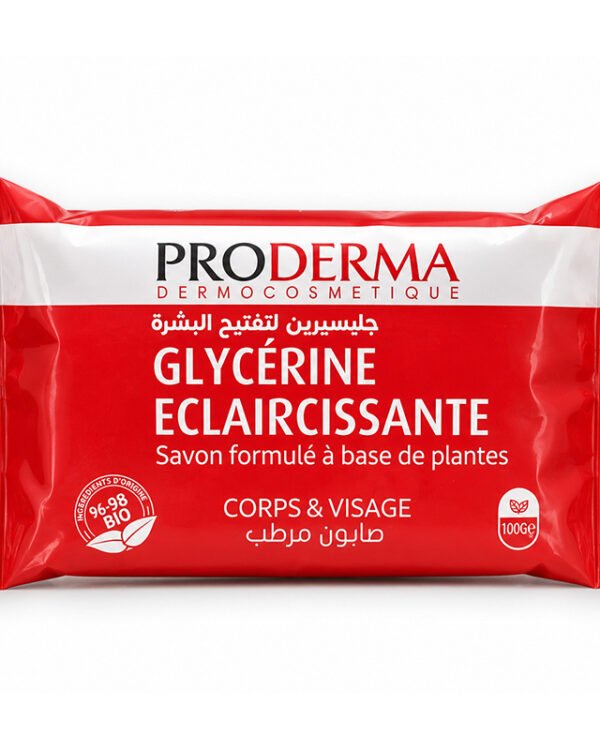PRODERMA SAVON GLYCERINE ECLAIRCISSANTE 100G