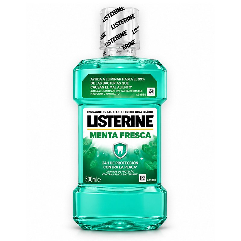 LISTERINE BAIN DE BOUCHE MENTA FRESCA 500ML