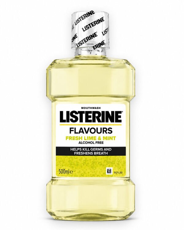 LISTERINE BAIN DE BOUCHE FLAVOURS FRESH LIME & MINT 500ML