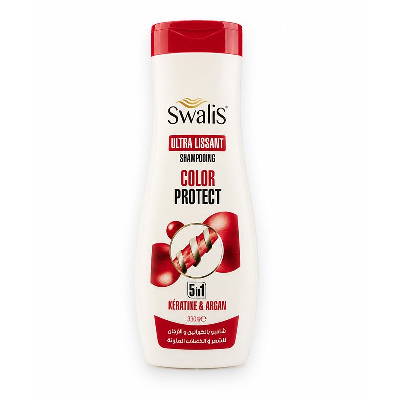 SWALIS SHP 5EN1 COLOR PROTECT 330ML *ROUGE*