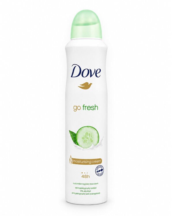 DOVE DEO GO FRESH CUCUMBER 250ML