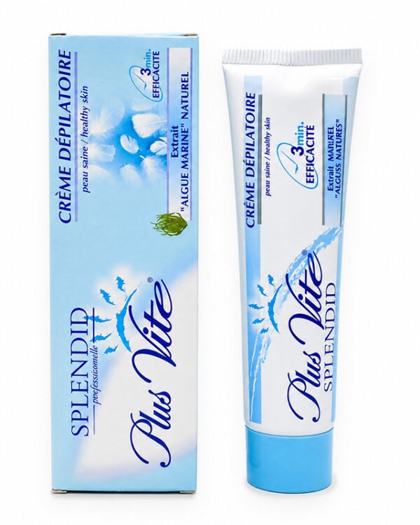 SPLENDID PLUS VITE CREME DEPILATOIRE ALGUE MARINE 100ML *BLEU*