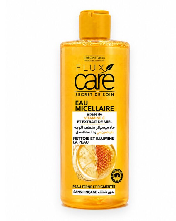 FLUX CARE EAU MICELLAIRE MIEL & VIT C 295ML
