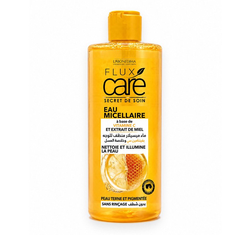 FLUX CARE EAU MICELLAIRE MIEL & VIT C 295ML