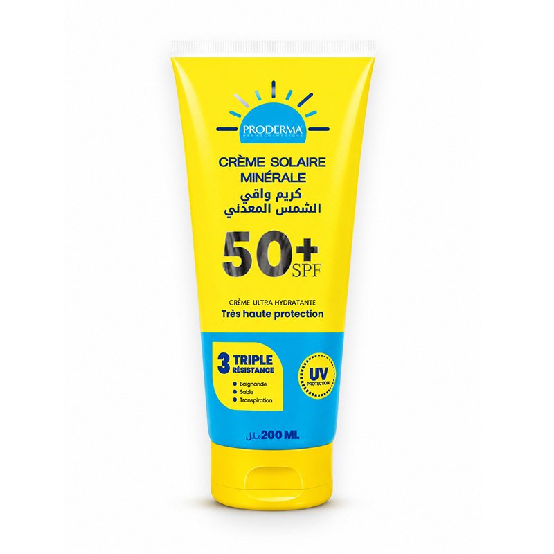 PRODERMA CREME SOLAIRE MINERALE SPF50 200ML