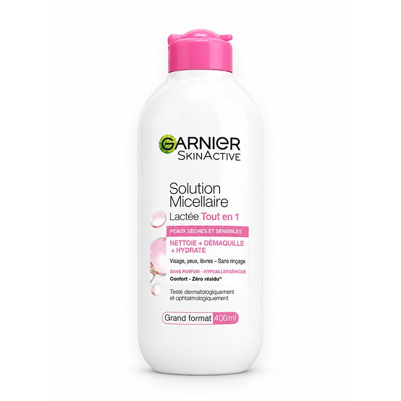 GARNIER SOLUTION MICELLAIRE P. SECHES ET SENSIBLES 400ML