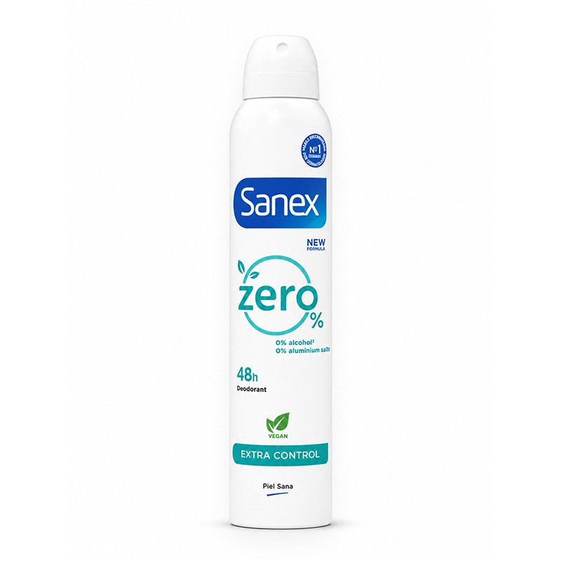 SANEX DEO ZERO EXTRA CONTROL 200ML