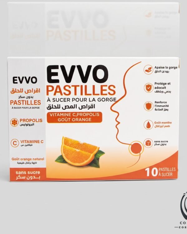 EVVO PASTILLES POUR LA GORGE 10PCS