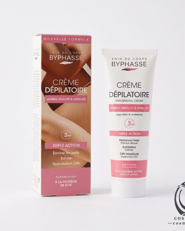 BYPHASSE CREME DEPILATOIRE SILK PROTEIN 125ML
