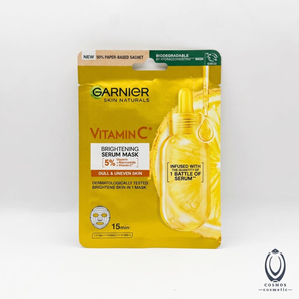 GARNIER MASQUE TISSU VITAMIN C BRIGHTENING 28G
