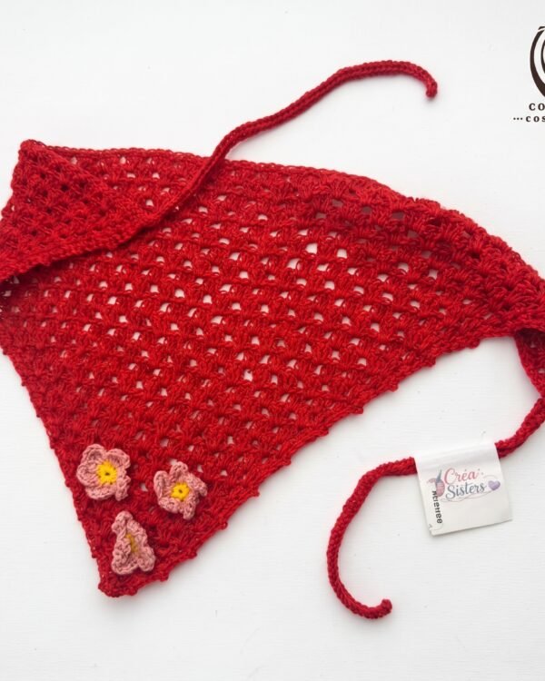 CREA SISTERS BANDANA AU CROCHET