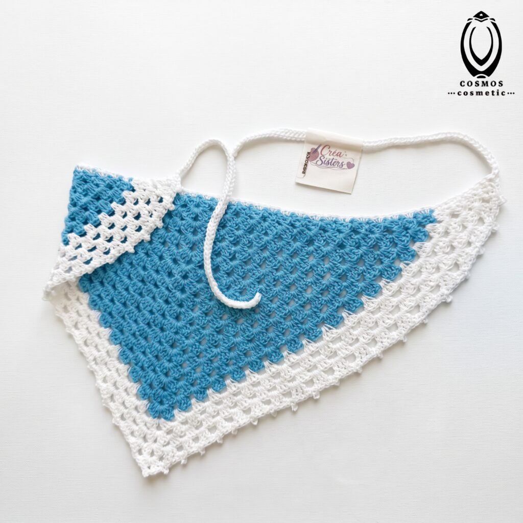 CREA SISTERS BANDANA AU CROCHET