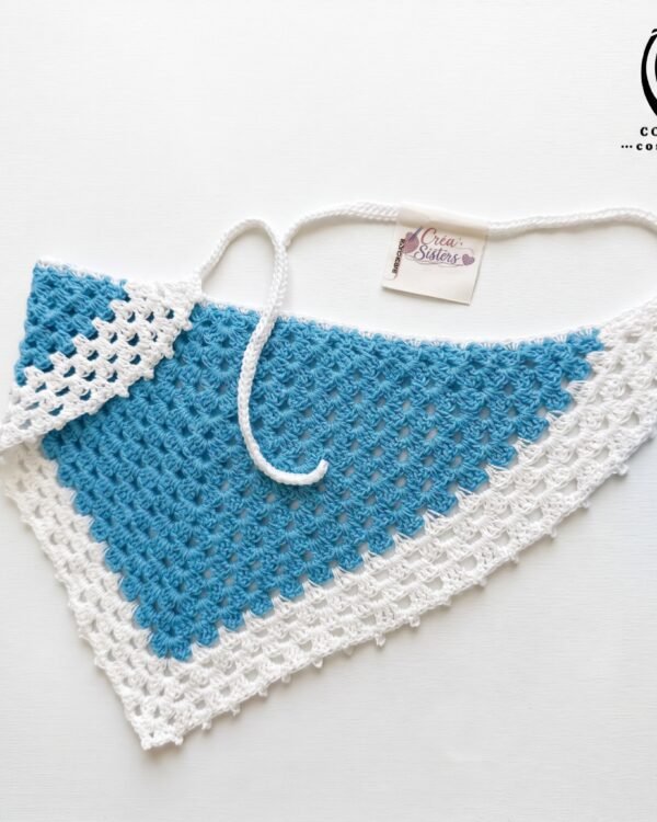 CREA SISTERS BANDANA AU CROCHET