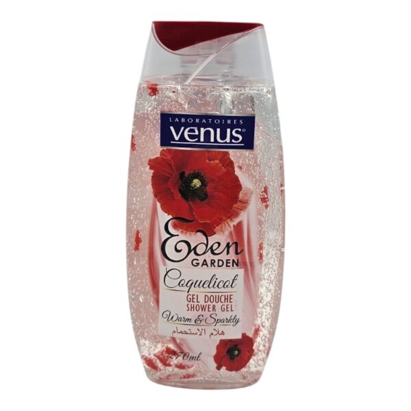 VENUS GELD EDEN GARDEN COQUELICAT 270ML