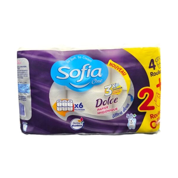 SOFIA PAPIER HYG DOLCE 4+2 PCS