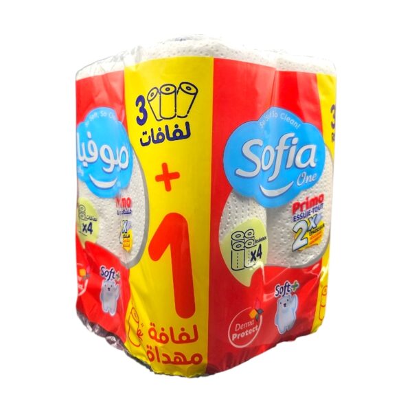 SOFIA PAPIER HYG PRIMO 3+1 PCS