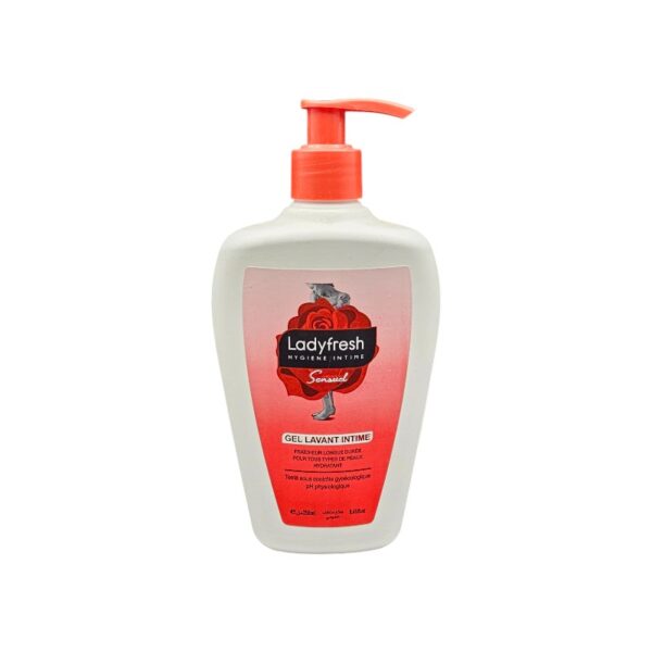 LADYFRESH GEL LAVANT INTIME SENSUEL 250ML *ROUGE*