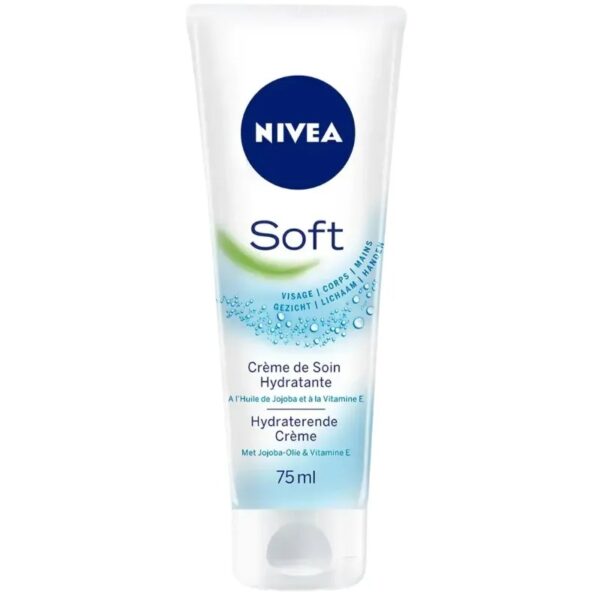 NIVEA SOFT TUBE 75ML *TURK*