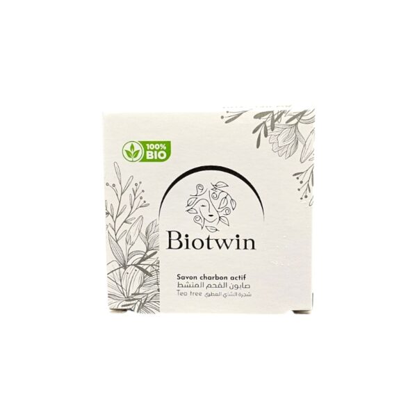 BIOTWIN SAVON CHARBON ACTIF 90G *BLANC*