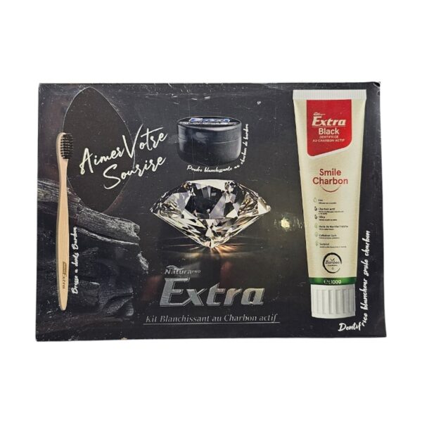 EXTRA KIT BLANCHISSANT CHARBON 3PCS