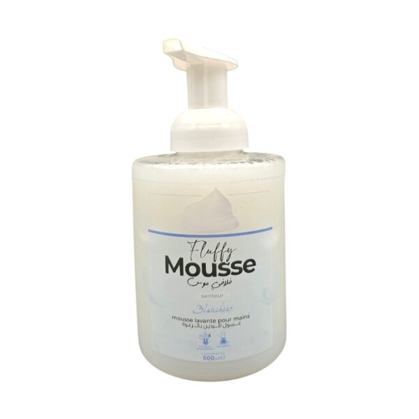 FLUFFY MOUSSE LAVANTE BLANCHEUR 500ML