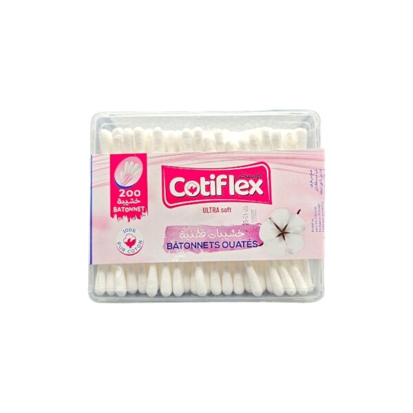 COTIFLEX COTON TIGES 200PCS