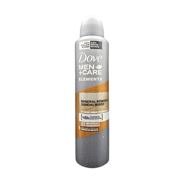 DOVE MEN DEO MINERALPOWDER+ SANDALWOOD 250ML