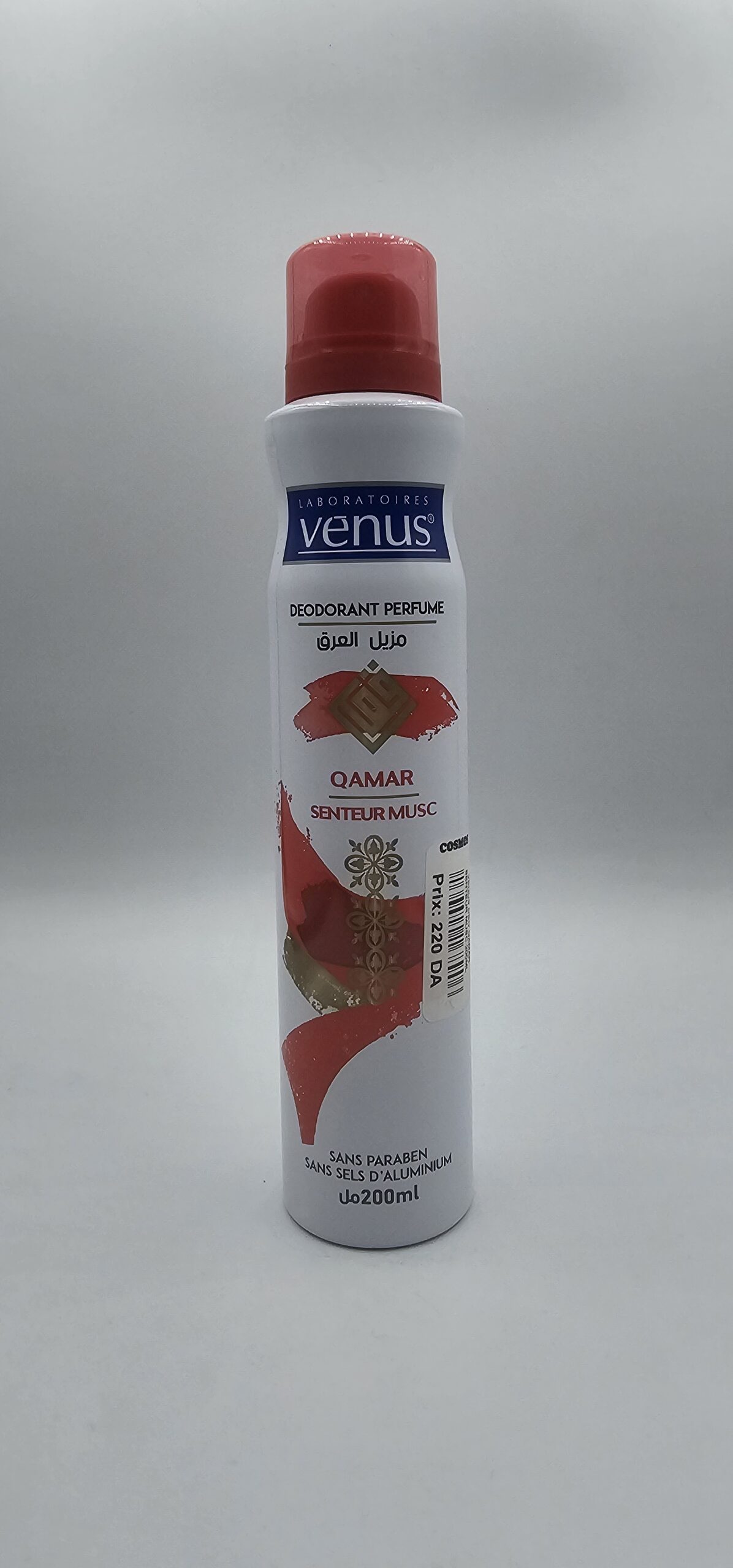 Photo00364125 VENUS DEO QAMAR SENTEUR MUSC 200ML – Image 1