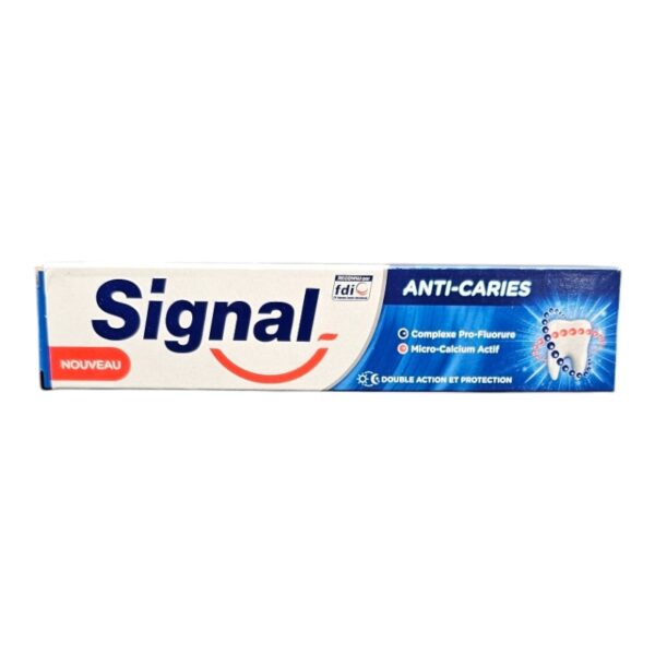 SIGNAL DENTIFRICE ANTI CARIES 75ML *BLEU*