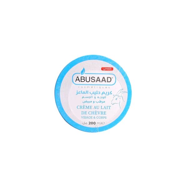 ABUSAAD CREME VISAGE & CORPS AU LAIT DE CHEVRE 150ML